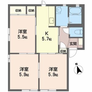 メゾン・アイリス B101号室