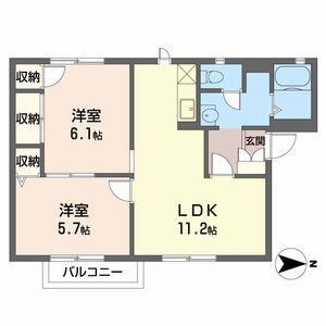 エルクレール 0201号室