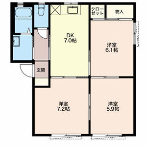 カーサルミエール F101号室