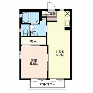 フレグランス上大沢Ｃ 0201号室