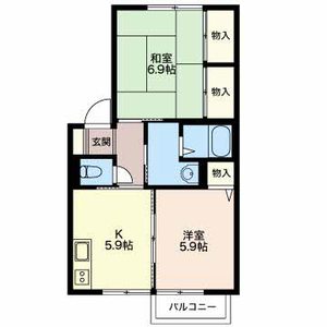 リバーサイド２１ B205号室