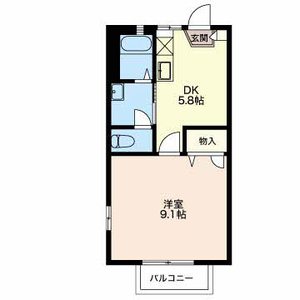 メゾン・ド・ルミエール B101号-2