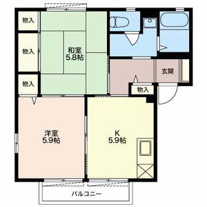 サニーハウス大岩 A201号室