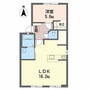 ルミエールリバーⅡ B201号室