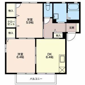 シャーメゾンランブル E101号室
