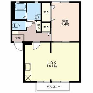 アクアリッチ A102号室