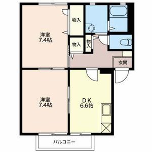 アクアリッチ B202号室