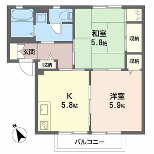 城北ガーデンプレイス B201号-16