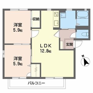 エルマーナス D201号室