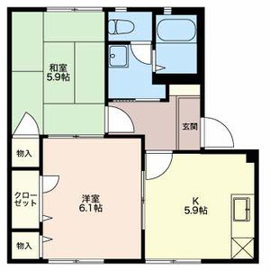 こすもす C102号室