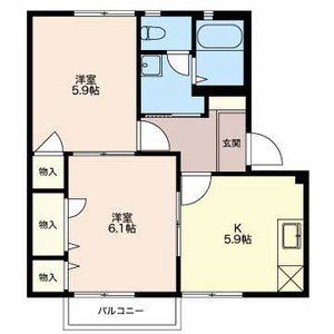 こすもす C202号室