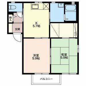 グリーンセトル D202号室