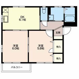 ディアスイースト B201号室