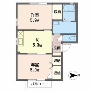 フォーレス　ウィング D201号室