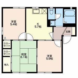 ディアス今枝 B102号室