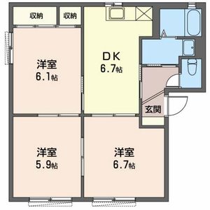 ジュビレオ 弐番館 B102号-16