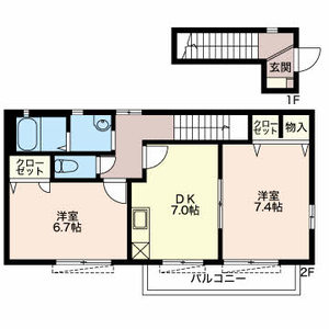 シャーメゾン八坂 A201号-2