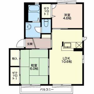 シャーメゾン八坂 B201号室