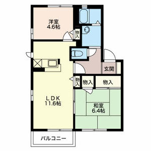 グランドール和川 0203号室