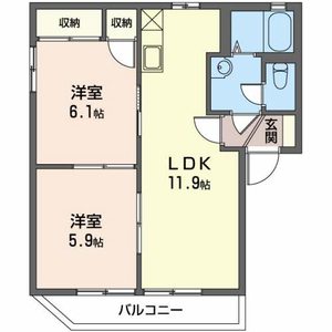 第２すずらんハイツ B102号室