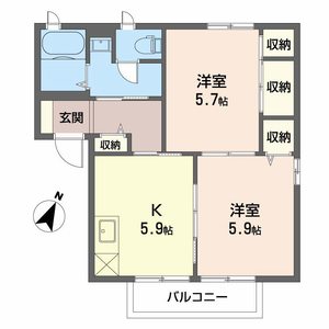 ＷＯＯＤＲＡＭ 0202号室