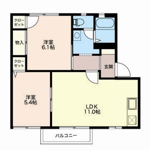 クレセント高木 B202号-14