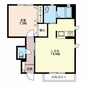 シャルマン小林Ⅱ 0102号室