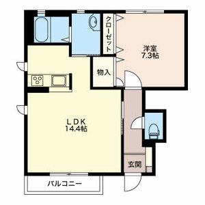 シャルマン小林Ⅱ 0101号室