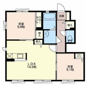 スカイピアⅡ 2103号室