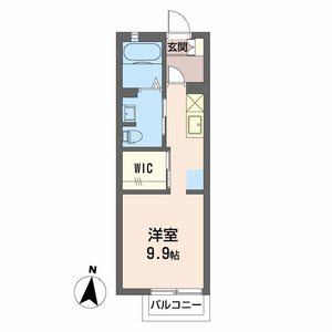 シャンブルＡＫ B106号室