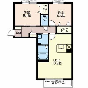 メゾンドール B201号室