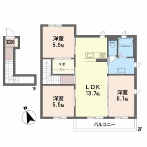 アザレア A201号室