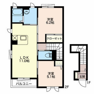スカイハイツ A201号室