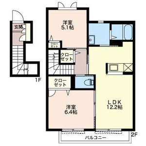 エスポワール E202号室