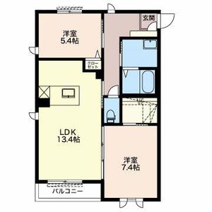 ブリランテヴィレッタⅠ A102号室