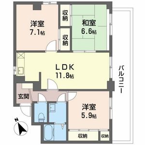サンパレス大野 0303号室