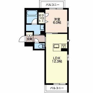 コートエスパシオⅡ 0203号室