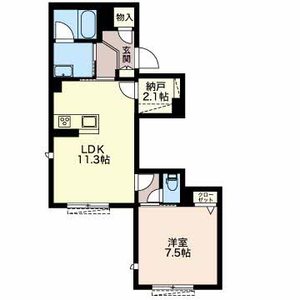 Ｔ’ｓ　ｐｉａ　Ｔａｋａｂａｔａ 0102号室