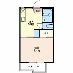 ハイツカアム A202号室