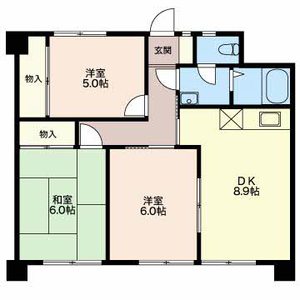 レジデンス大井手 1C号室