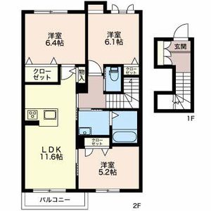 ｄｕｃｃｏⅠ A203号室