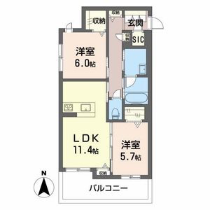 Ｂｅｌｌｅｖｕｅ　Ｔ 0105号室