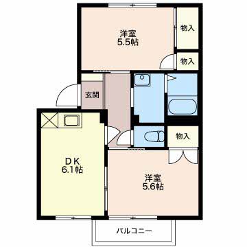 ハイツ眉山A101-2