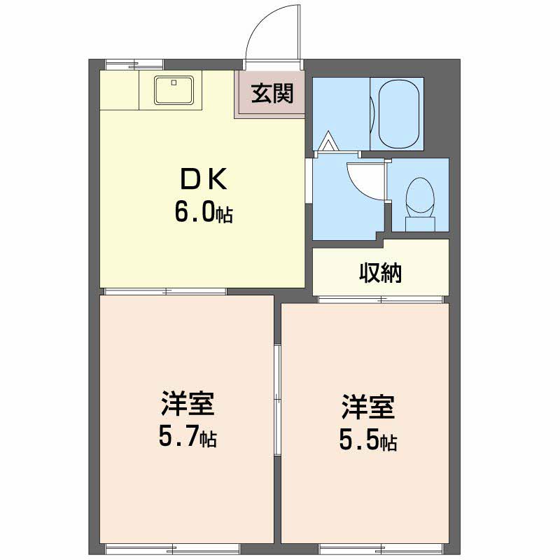 サンコテ-ジ B201号-13