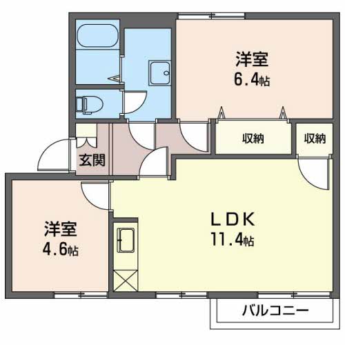 フレグランス西添C202-2