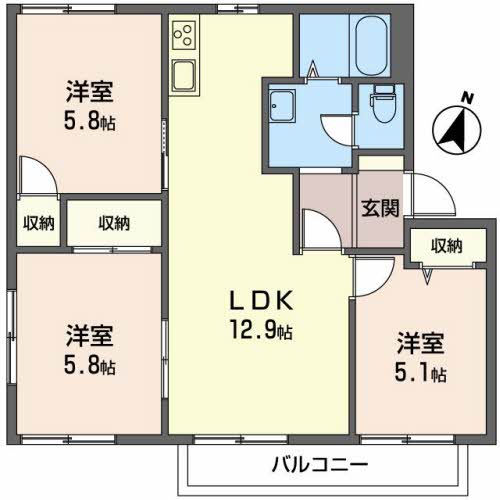 カーサ滝ノ水H202-2