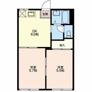 ドミール葵A201-2