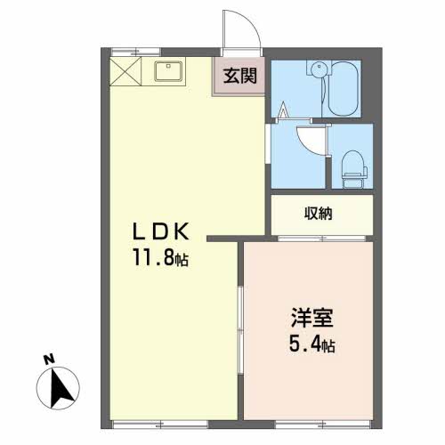 リバーサイドハイツ矢戸 A102号-16