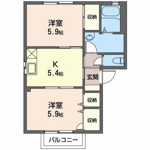 フレグランス広畑 C201号-16