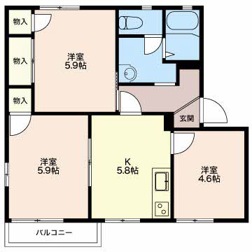 ドミールマリノⅡ C101号-15